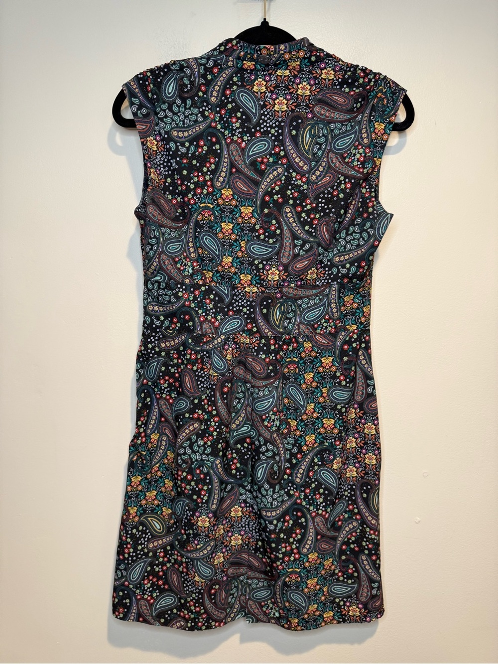 Athleta Dahlia Paisley Dress Sz 6 - Picture 9 of 10